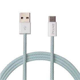 „Entac“ USB A–C laidas, žalias, 150 cm