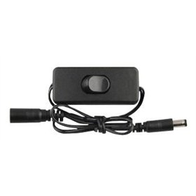 Avide LED Strip 12-24V DC connector with switch white/50cm (5 pcs bag)