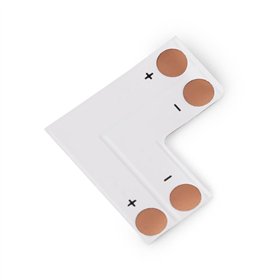 Avide LED Strip 12-24V L corner solderless white-2 wire 8mm (10 pcs bag)