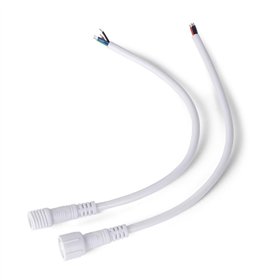Avide LED Strip 12-24V connector pair RGB-4 wire/200mm (5 pcs bag)