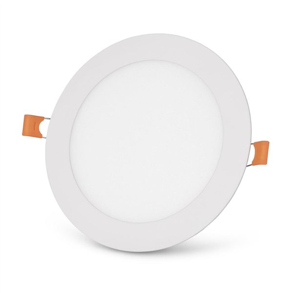 Avide LED Lubinis Šviestuvas Įleidžiamas Panelis Apvalus ALU 12W CCT IP44/IP44