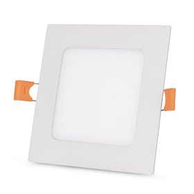 Avide LED Ceiling Lamp Recessed Panel Square ALU 6W CCT IP44/IP44