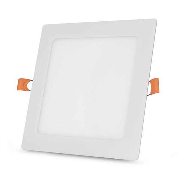 Avide LED Ceiling Lamp Recessed Panel Square ALU 12W CCT IP44/IP44