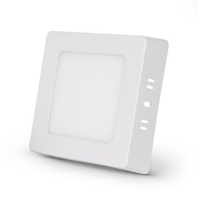 Avide LED Ceiling Lamp Surface Mounted Panel Square ALU 6W CCT IP44/IP20