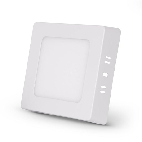 Avide LED Ceiling Lamp Surface Mounted Panel Square ALU 6W CCT IP44/IP20