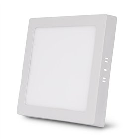 Avide LED Ceiling Lamp Surface Mounted Panel Square ALU 18W CCT IP44/IP20