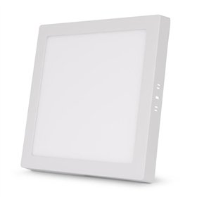 Avide LED Ceiling Lamp Surface Mounted Panel Square ALU 24W CCT IP44/IP20