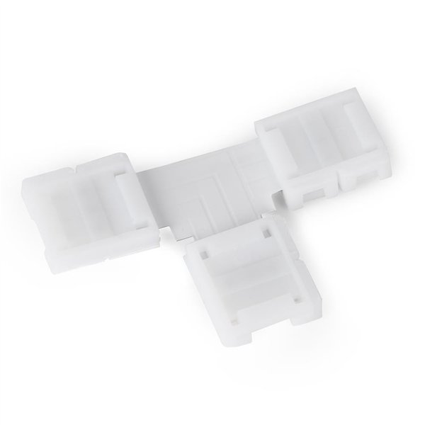 Avide LED-nauha 12-24V T-jakaja juottamaton CCT-3-johdin 10mm (10 kpl pussi)