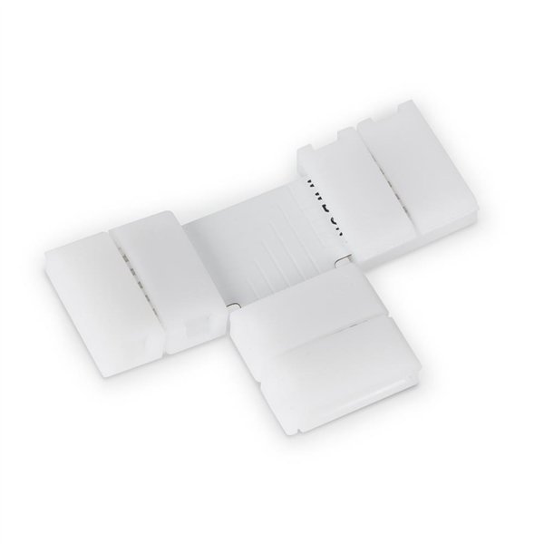 Avide LED juostelė 12-24V T skirstytuvas be litavimo RGB+CCT-6 laidai 12mm (10 vnt. pakuotėje)