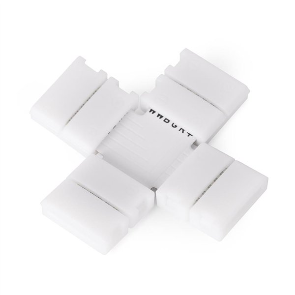 Avide LED juostelė 12-24V X skirstytuvas be litavimo RGB+CCT-6 laidai 12mm (10 vnt. pakuotėje)