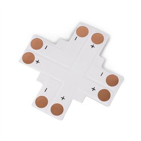 Avide LED Strip 12-24V X splitter solderless white-2 wire 8mm (10 pcs bag)