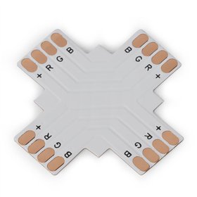 Avide LED Strip 12-24V X splitter solderless RGB-4 wire 10mm (10 pcs bag)