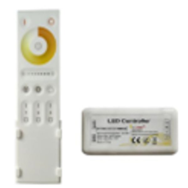 Avide LED Strip Accessory - 3-Zone CCT Controller with remote Suitable for CLED and SMD - CCT