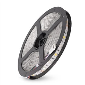 Avide LED Strip 12V 12W RGB+W(6000K) IP65 5m
