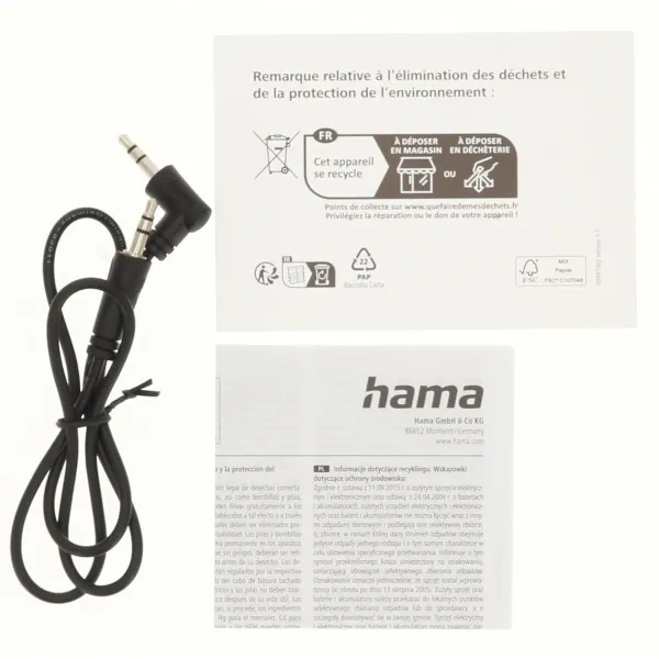 Jack kabelis Hama 00205285 50 cm