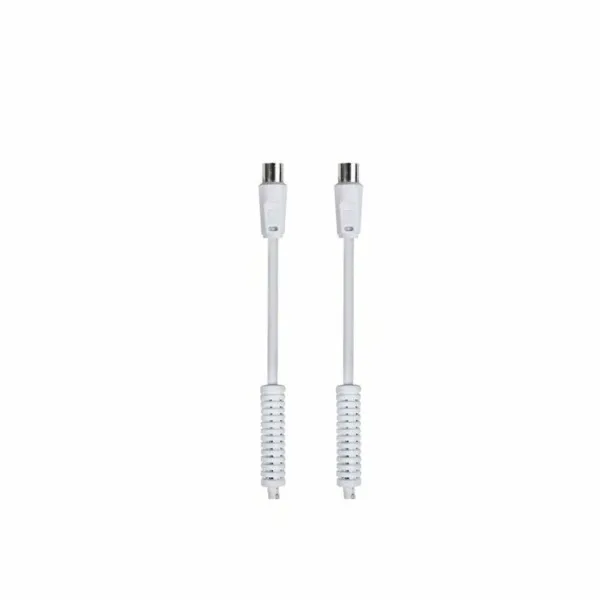Audio kabelis ligzda 3,5 mm - ligzda 3,5 mm 1,0 m melns vairumā