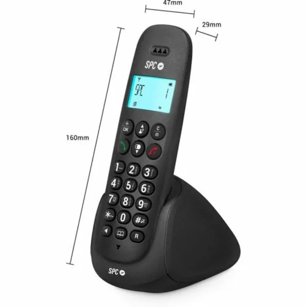 Belaidis telefonas SPC 7310NS Juoda