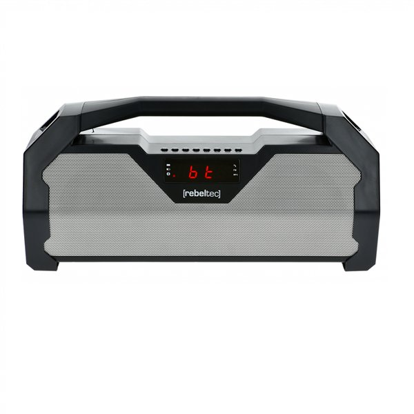 „Rebeltec“ „Bluetooth“ garsiakalbis „SoundBox 400 BT / FM / USB“, pilkas