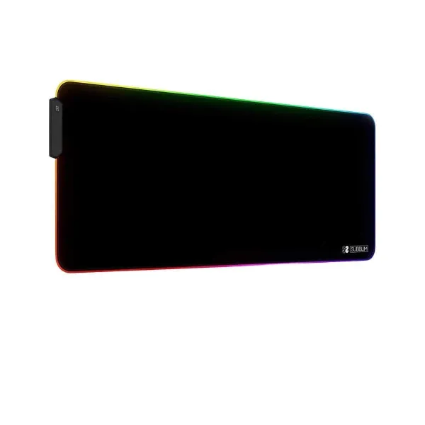 Mouse Mat Subblim SUBMP-02RGB01 Black Multicolour