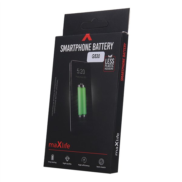 Maxlife-akku Samsung Galaxy Grand Prime G530 / J3 2016 / J5 J500 / EB-BG530BBE 2600mAh