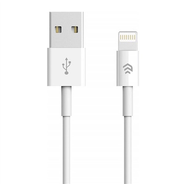Devia cable Smart EC080 USB - Lightning 1,0 m 2,1A white