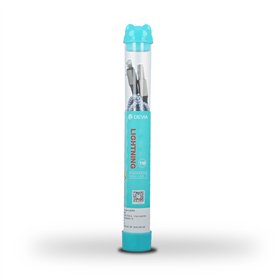  Кабель Devia Vogue USB - Lightning 1,0 м 2,4A трубка