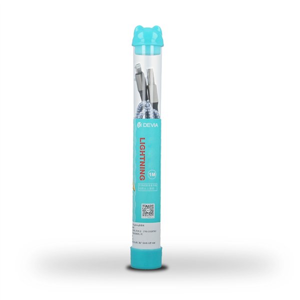  Кабель Devia Vogue USB - Lightning 1,0 м 2,4A трубка