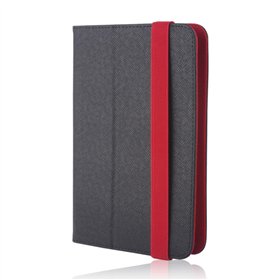 Universal case ORBI for tablet 9-11''(L27 x W20 mm) black-red