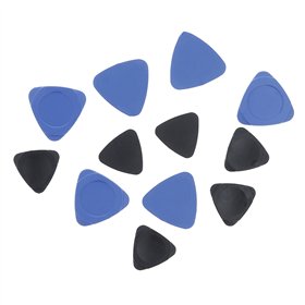 12 trikampių atidarytuvų / kubelių rinkinys dėklams