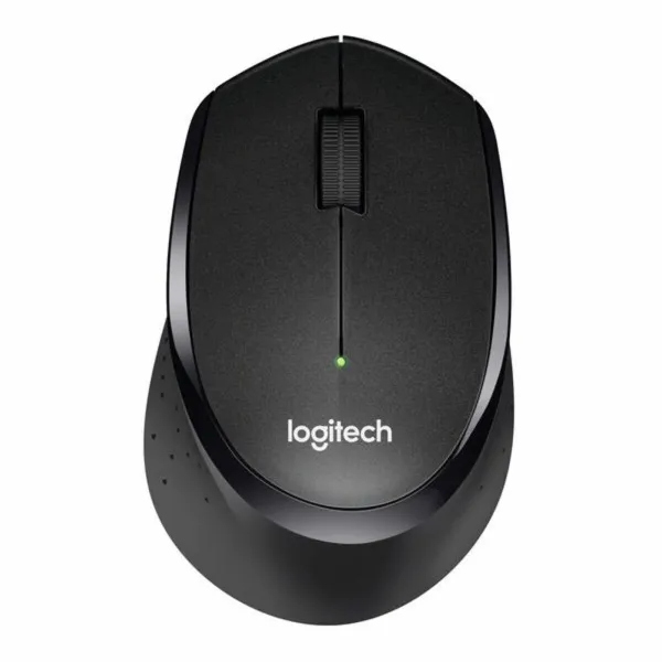 Optical Wireless Mouse Logitech Silent Plus M330 SILENT PLUS Black 1000 dpi