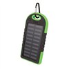 „Setty“ saulės energija varoma išorinė baterija, 5000 mAh, žalia