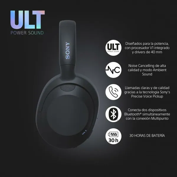 Austiņas Sony ULT Wear Melns