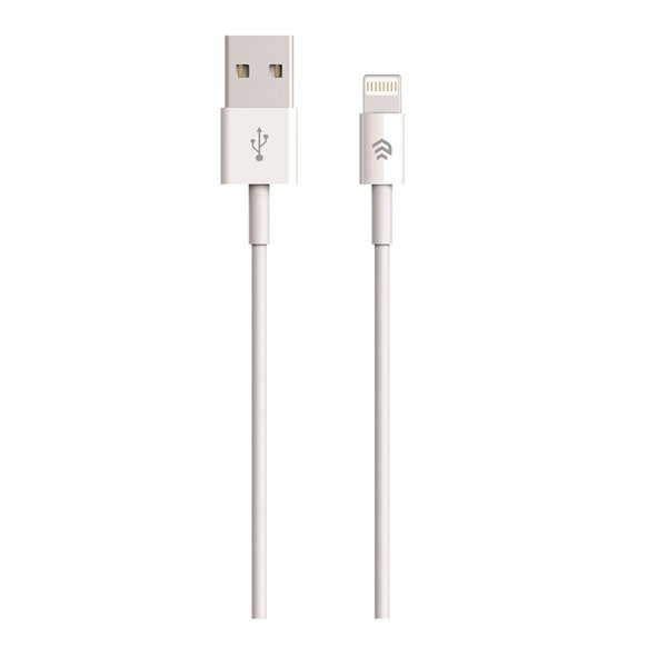 Devia cable Smart EC080 USB - Lightning 2,0 m 2,1A white