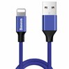 Baseus Yiven USB-Lightning-kaapeli 1,2 m 2A tummansininen