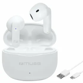 Austiņas ar Mikrofonu Muse M270TWS BLANCO Balts