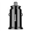 Baseus Dual QC 3.0 USB 2x 30W PD autolaturi 2x USB-porttia 4.8A 60W musta