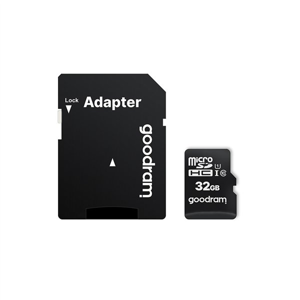 Карта памяти микро-SD с адаптером GoodRam M1AA-0320R12 UHS-I Класс 10 100 Mb/s 32 GB