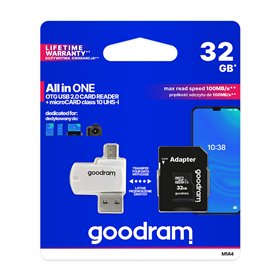 Micro SD karte GoodRam M1A4 All in One 32 GB