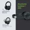 Austiņas ar Mikrofonu Muse M295ANC Melns Pelēks
