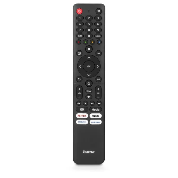 Universal Remote Control Hama 00221067 Black