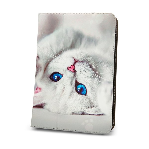 Universalus dėklas „Cute Kitty“, skirtas 9–11 colių planšetiniam kompiuteriui (27 x 20 mm)