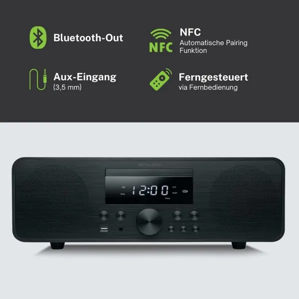 Радио с CD Muse M880FBC     80W
