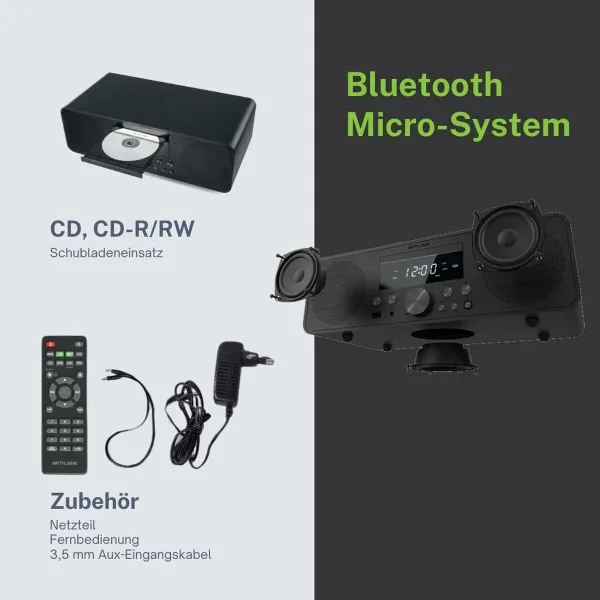 Радио с CD Muse M880FBC     80W