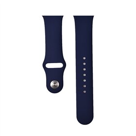 Devia Deluxe Sport -ranneke Apple Watchille 49mm/46mm/45mm/44mm, keskiyönsininen