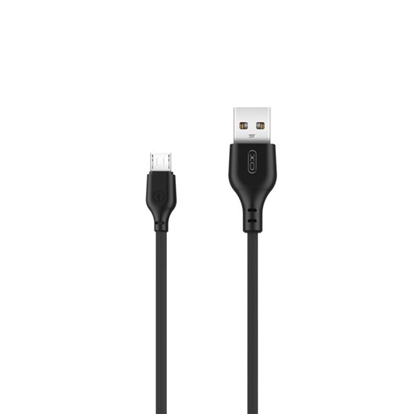 XO laidas NB103 USB - microUSB 2,0 m 2,1A juodas