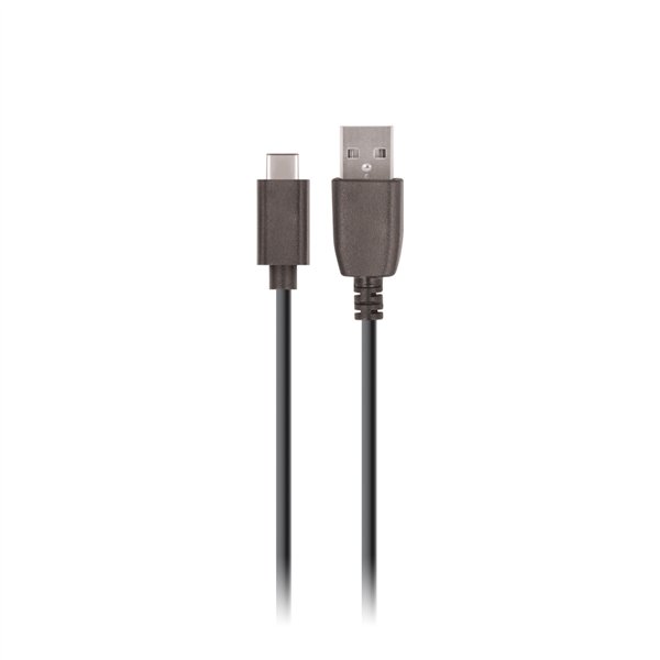 „Maxlife“ USB-C laidas, 1,0 m, 2A, juodas