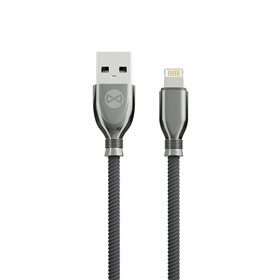 Кабель Forever Tornado USB - Lightning 1,0 м 3A черный