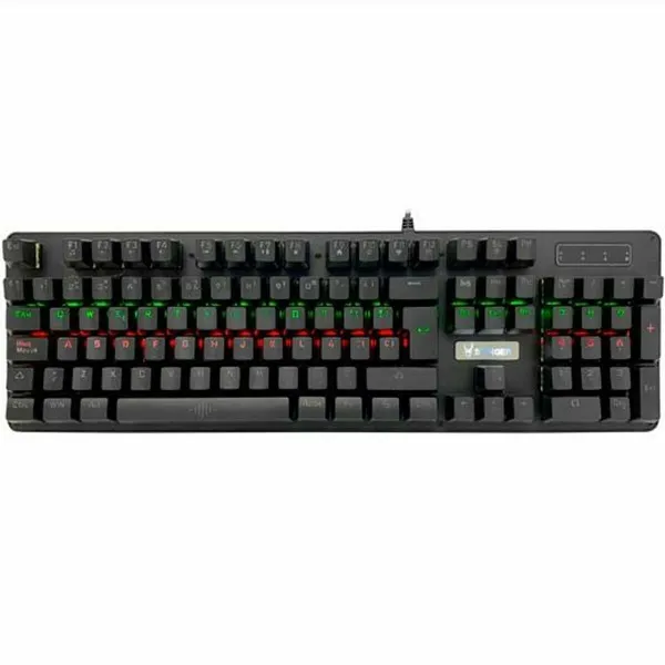 Klaviatūra su žaidimų pele Woxter GM26-075 Juoda