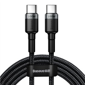 USB cable Baseus Cafule PD100W Type-C 2.0m gray-black CATKLF-ALG1