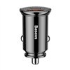 Baseus Circular Plastic QC 3.0 PD car charger 1x USB-C - USB port 30W black